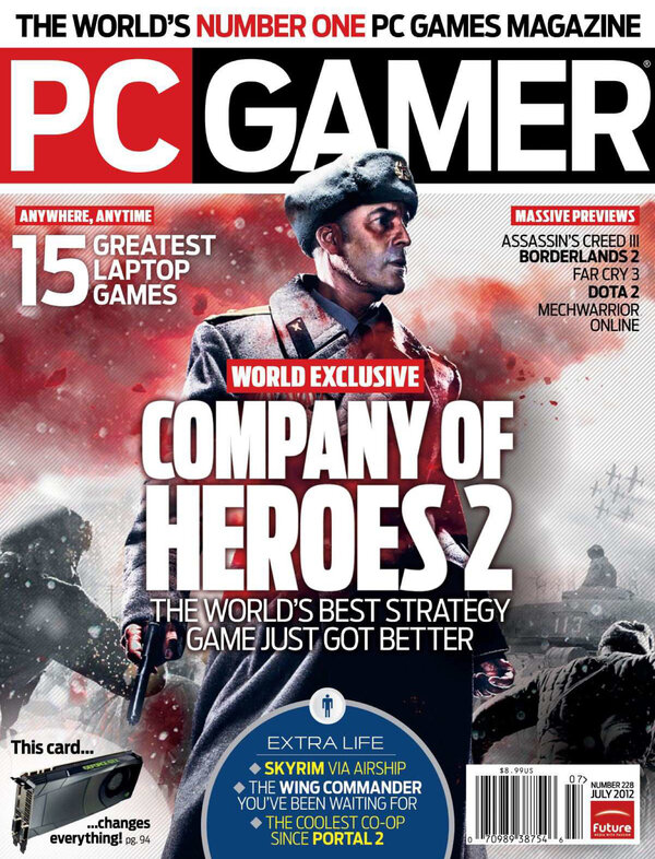 PC Gamer Issue 228 (July 2012) cover